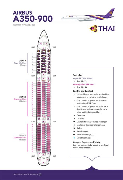 thai airways a350 business class seat map|SeatGuru Seat Map THAI .